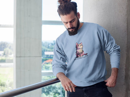 Mπλούζα Unisex (Crewneck) - Γιατι έτσι θελει το καττιν (σε 3 χρώματα)